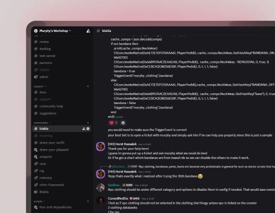 Murphy Discord Support